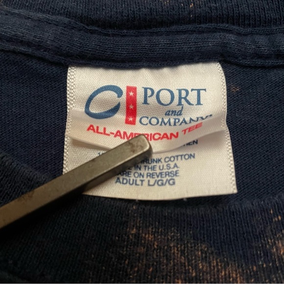 Vintage 2000s Nation Rifle Association NRA USA Bleach Tiedye Tshirt Size Large - Picture 7 of 7